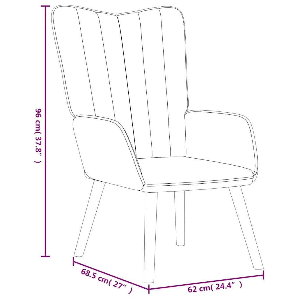 Relaxing Chair Velvet Price