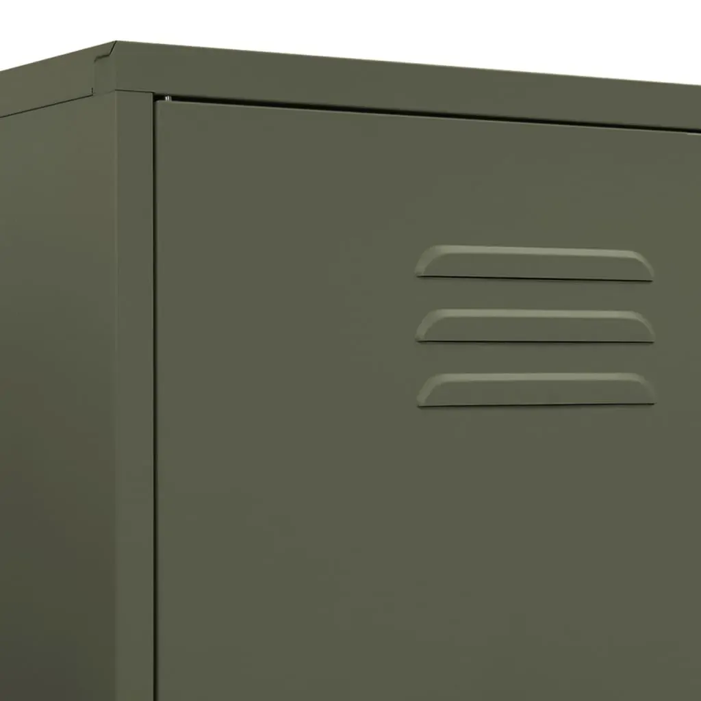 Wardrobe Olive 90x50x180 cm Steel Price