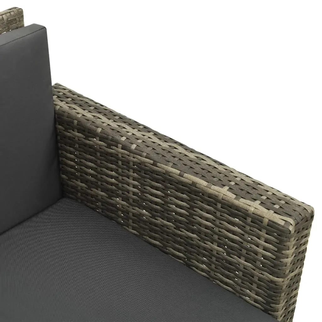 Garden Lounge Set with Cushions Poly Rattan Price