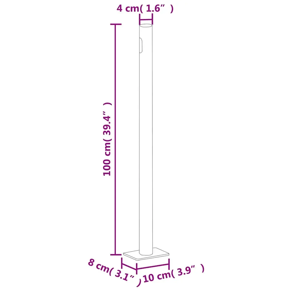 Patio Terrace Side awning Price