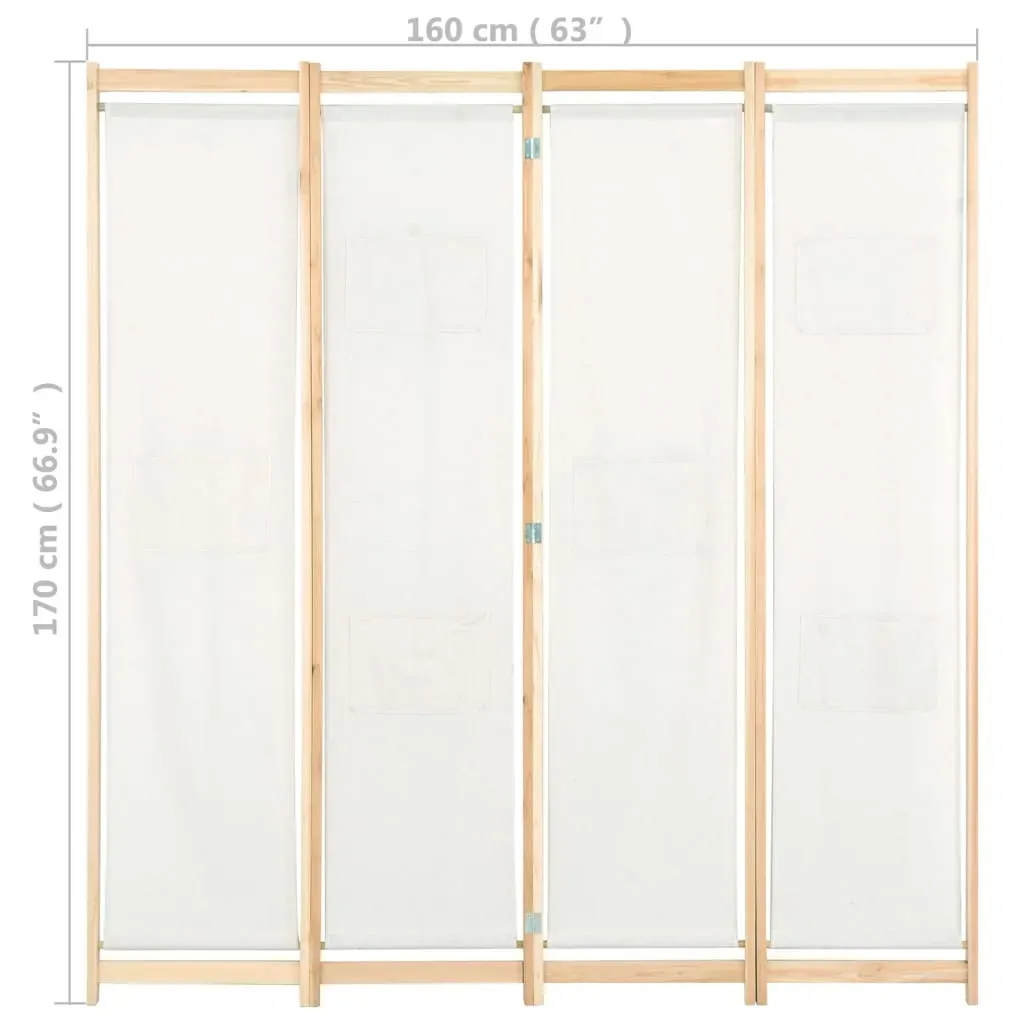 Ridgeville Room Divider 120x170x4 cm Fabric Price