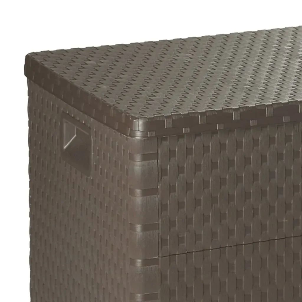 Garden Storage Box 120x56x63 cm PP Rattan Price
