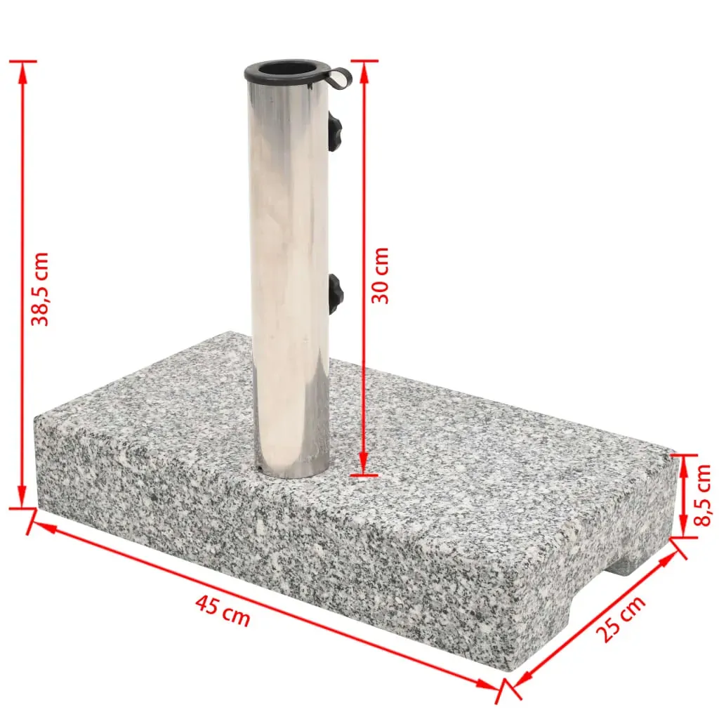 Parasol Base Granite Price