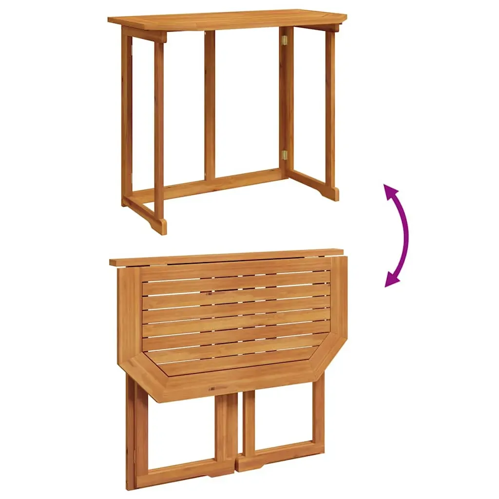 Bistro Table 90x50x75 cm Solid Acacia Wood Price