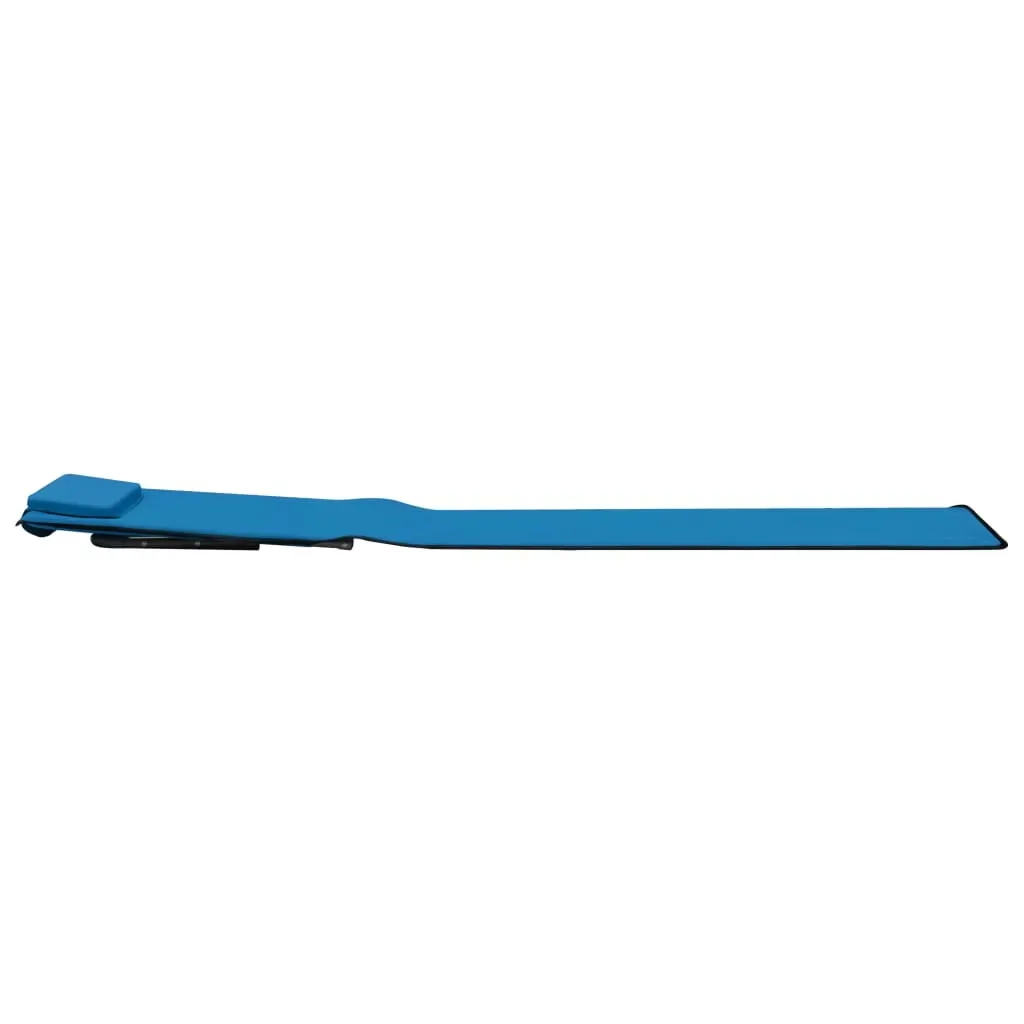Folding Beach Mats 2 pcs Steel and Fabric Price
