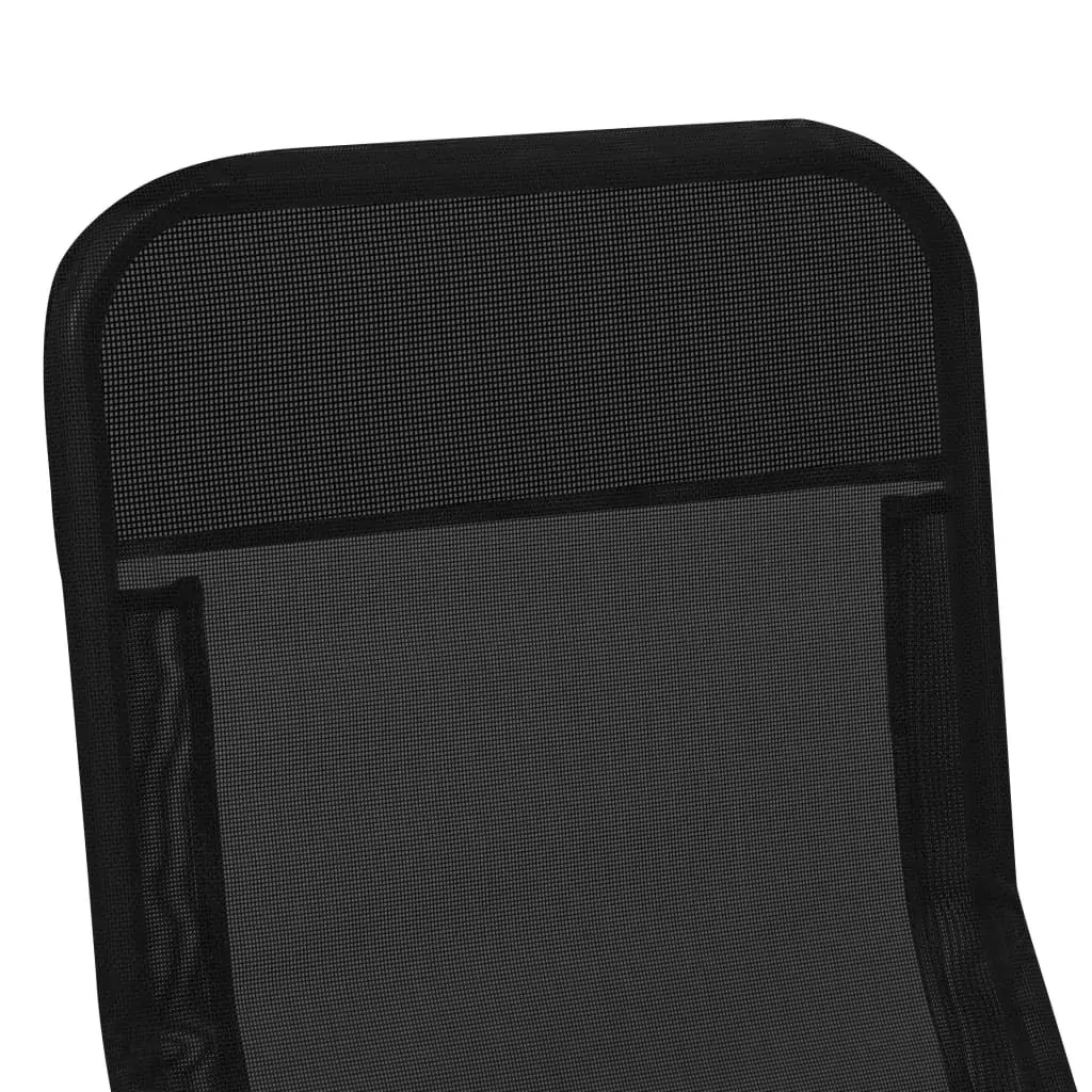 Folding Sun Loungers 2 pcs Textilene Price