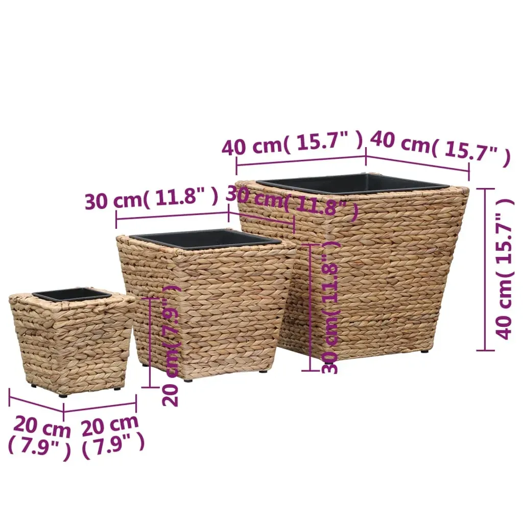 Garden Raised Beds 3 pcs Water Hyacinth Price