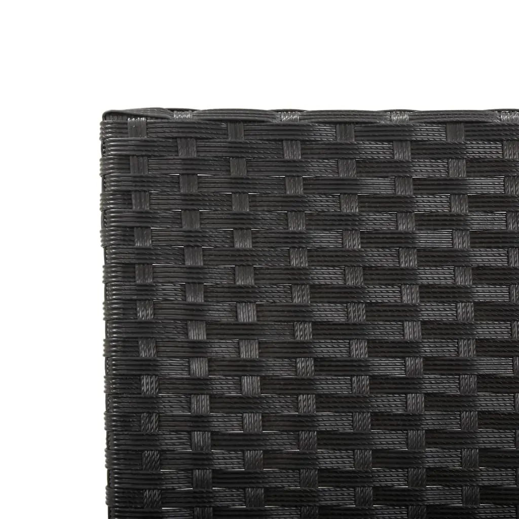 Garden Bench with Cushions 176 cm Poly Rattan Price