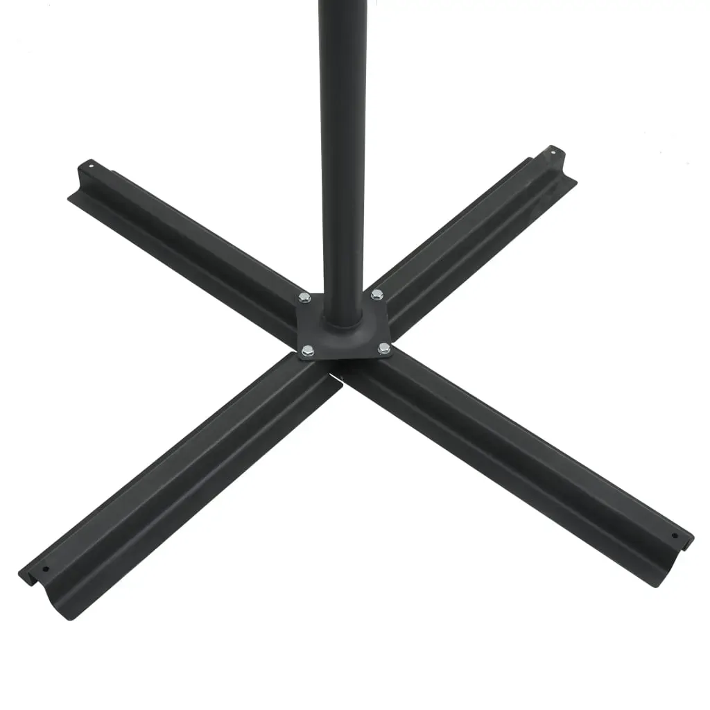 Cantilever Umbrella with LED lights and Steel Pole 250x250 cm Price