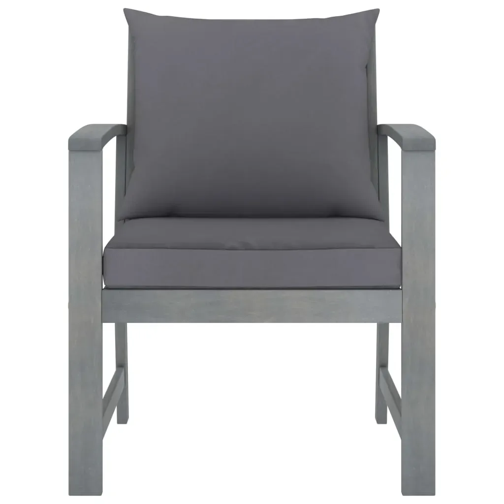 4 Piece Garden Lounge Set Solid Acacia Wood Price