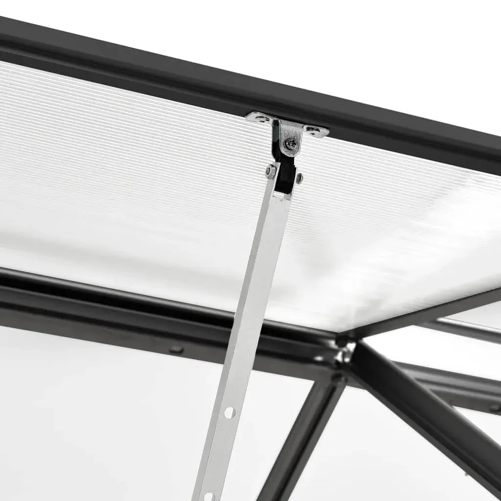 Greenhouse with Base Frame Anthracite Aluminium Price