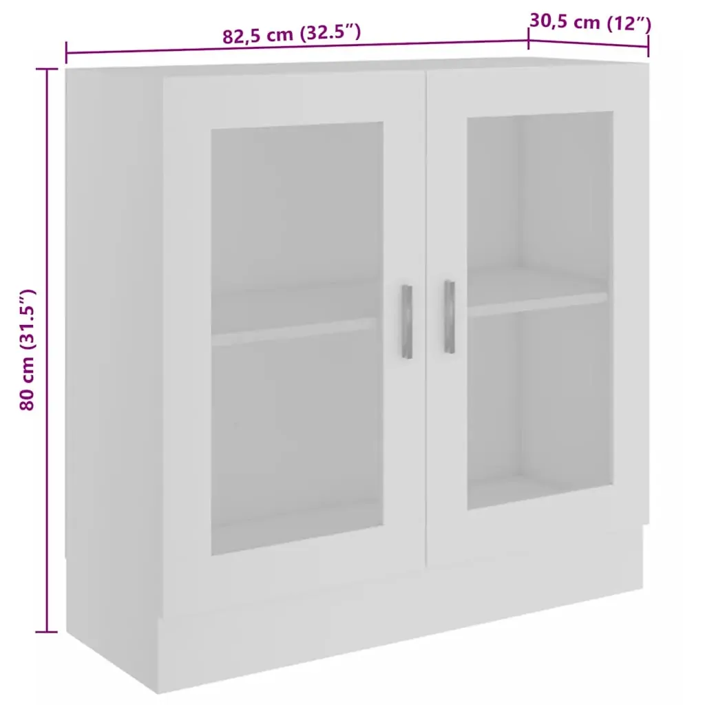 Vitrine Cabinet Engineered Wood Price