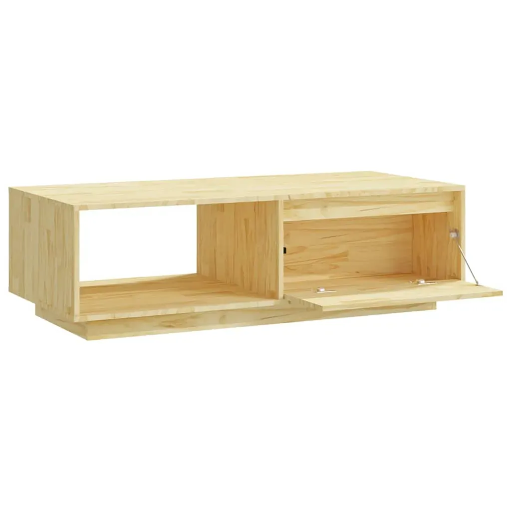 Coffee Table 110x50x33.5 cm Solid Pinewood Price