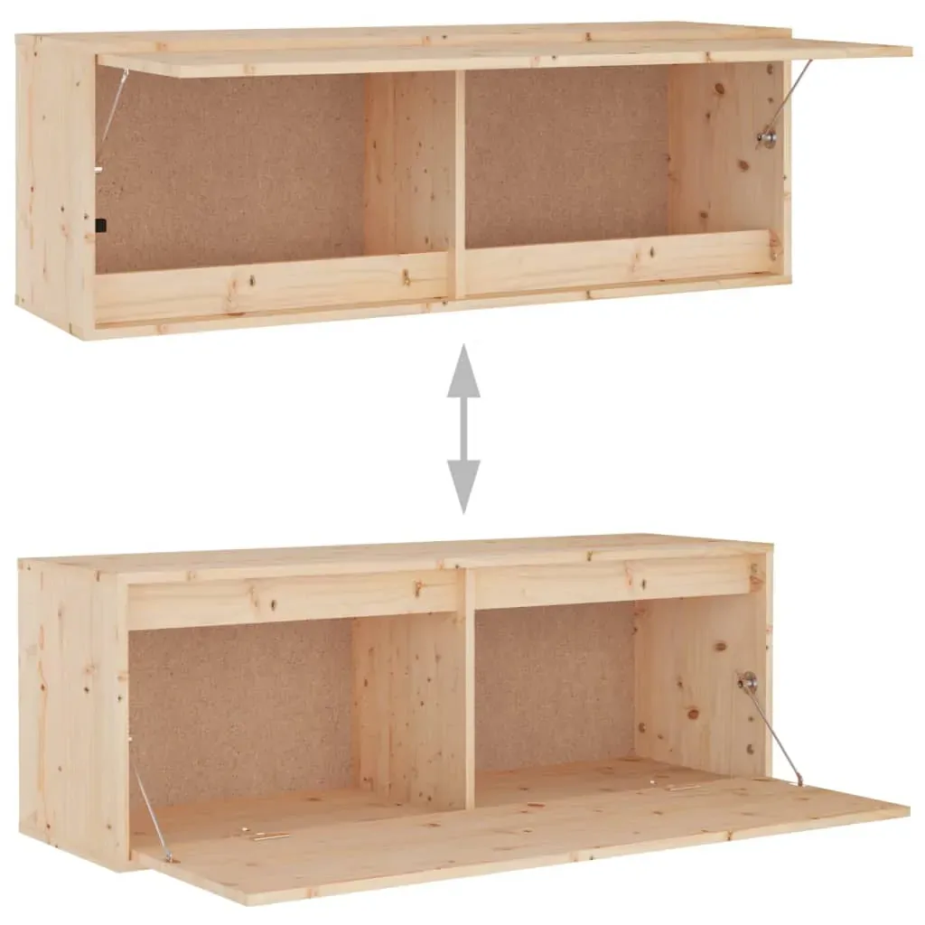 Biddon TV Cabinets 5 pcs Solid Wood Pine Price