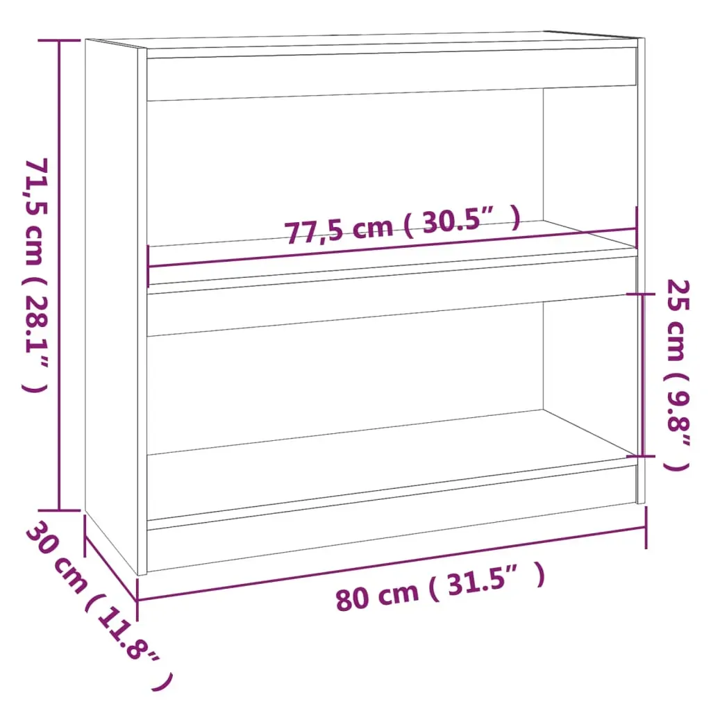 Scottsbluff Book Cabinet/Room Divider Solid Wood Pine Price