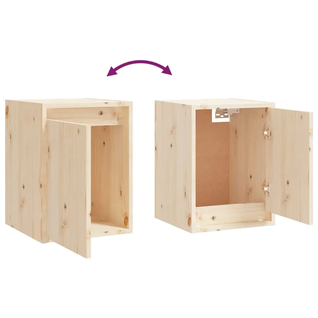 Wall Cabinet 30x30x40 cm Solid Wood Pine Price
