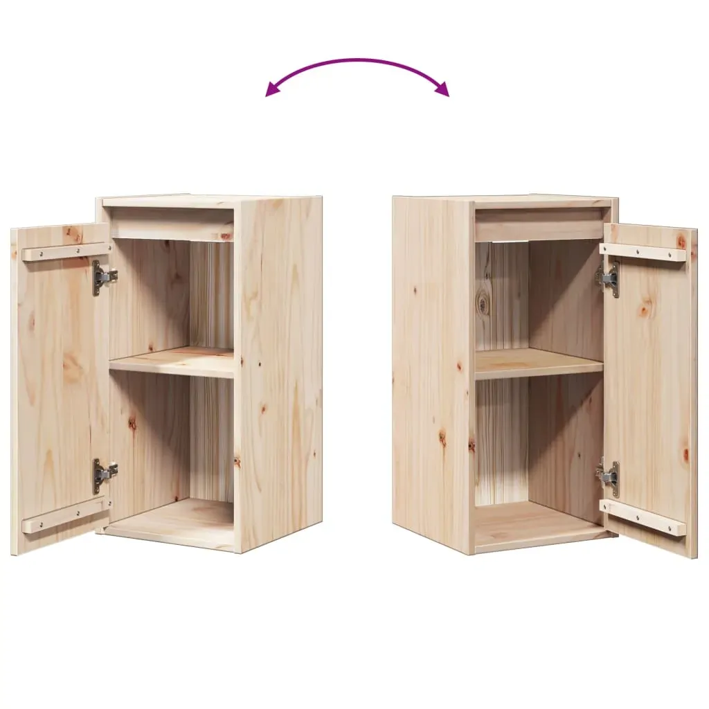 Wall Cabinet 30x30x60 cm Solid Wood Pine Price