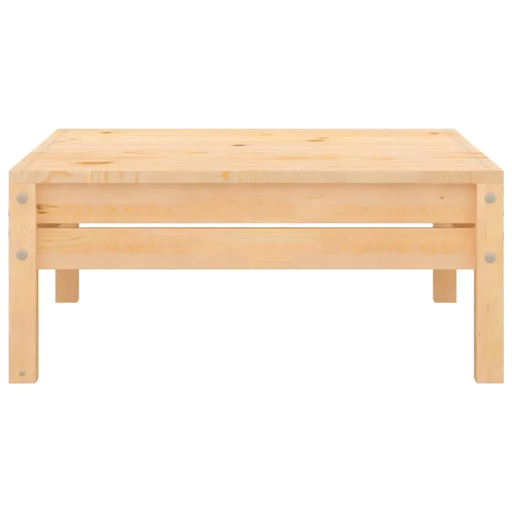 3 Piece Garden Lounge Set Solid Wood Pine Price