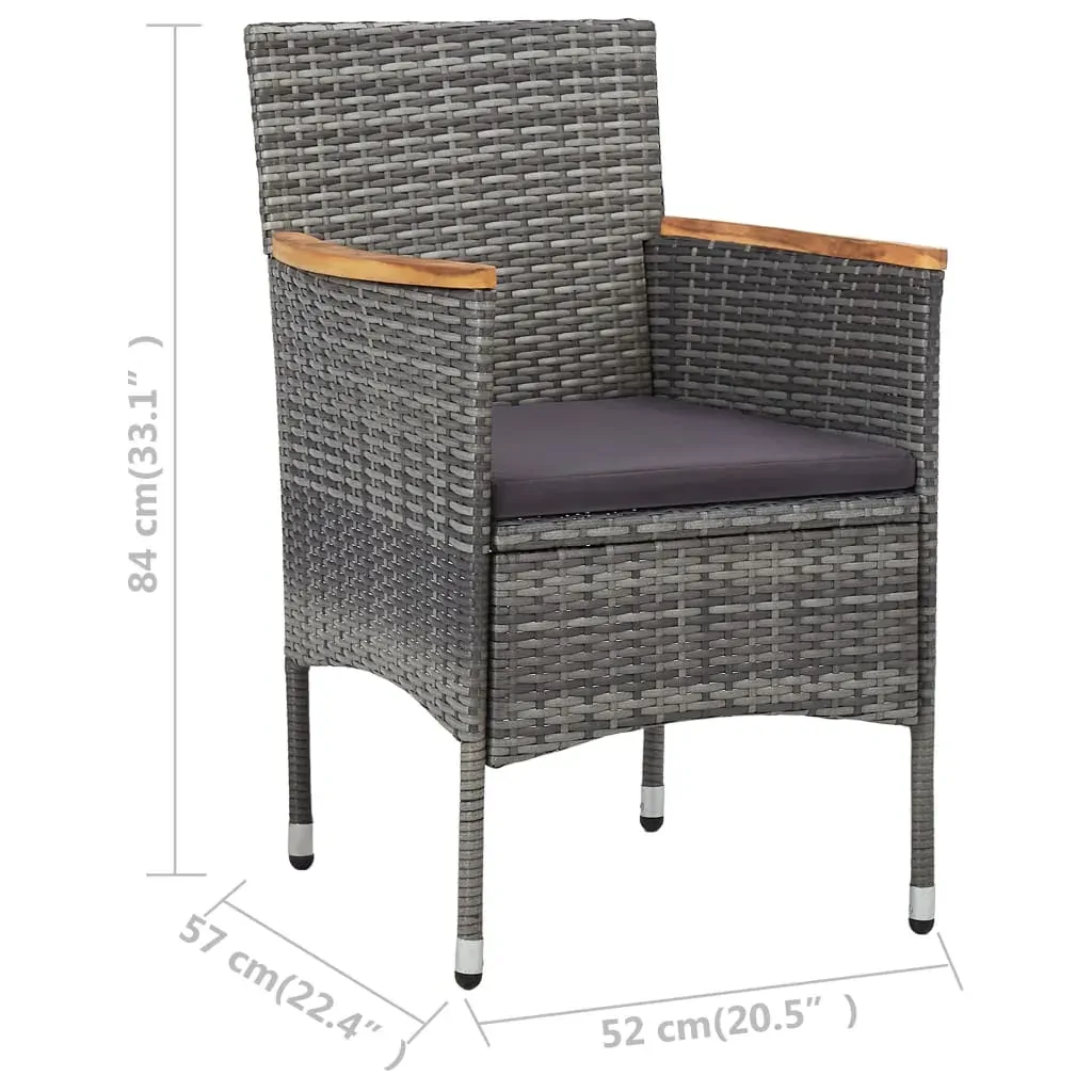 11 Piece Garden Dining Set Poly Rattan Price