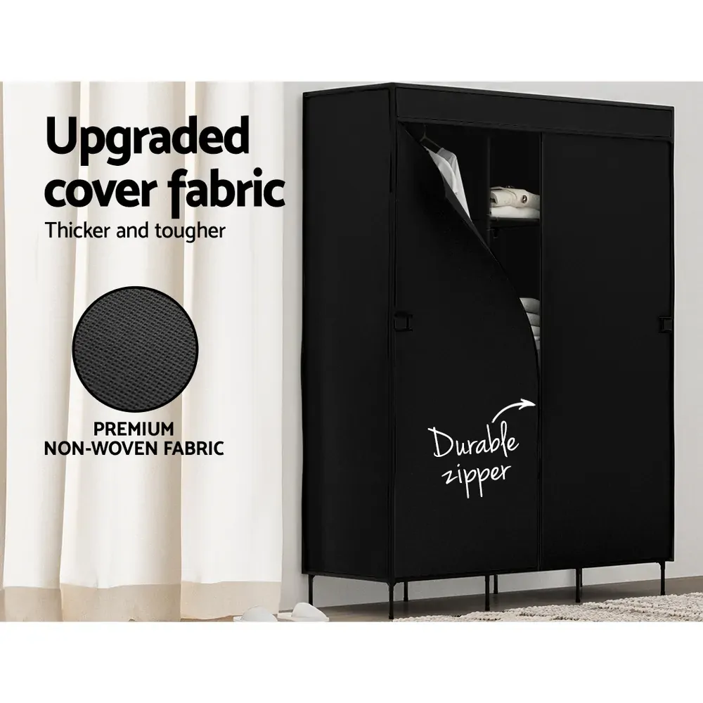 Clothes Wardrobe Closet Storage Large Portable Organiser with Shelf Price