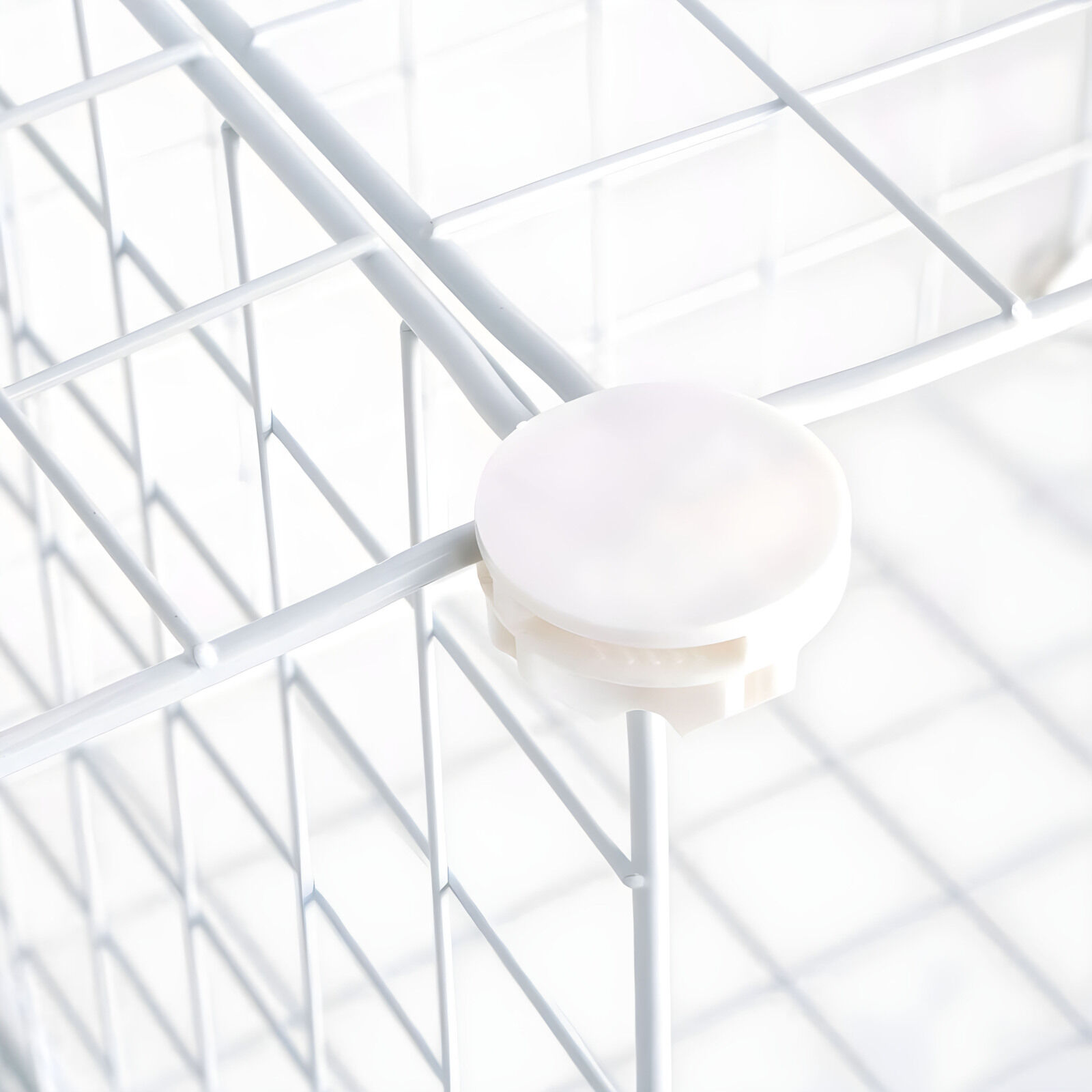 White Portable 3 Column Storage Organiser Foldable DIY Modular Grid Space Saving Shelf Price