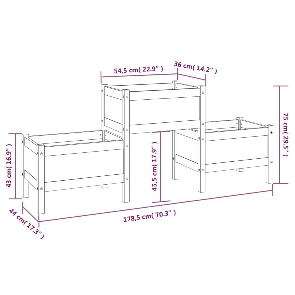 Planter Solid Wood Pine Price