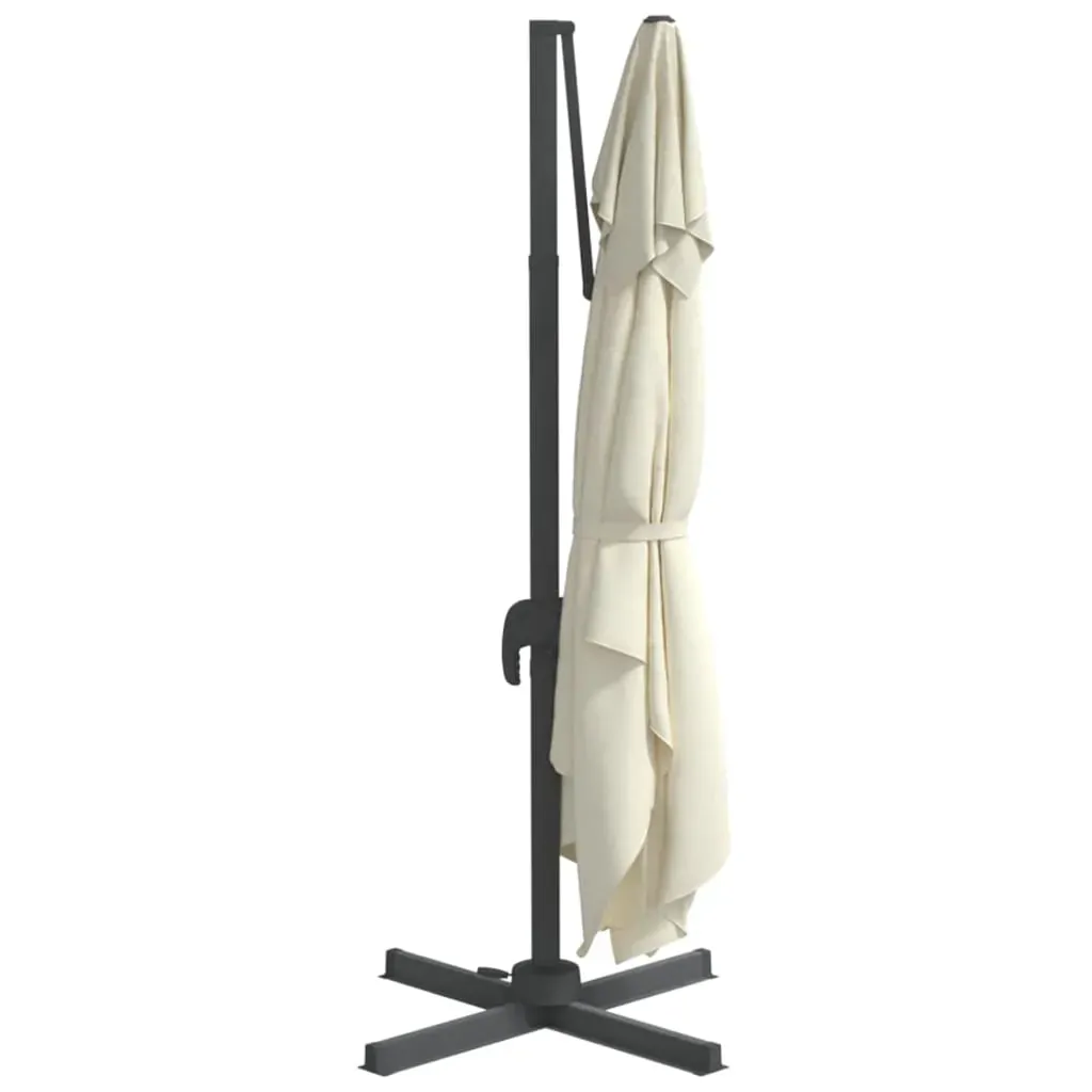 LED Cantilever Umbrella 400x300 cm Price