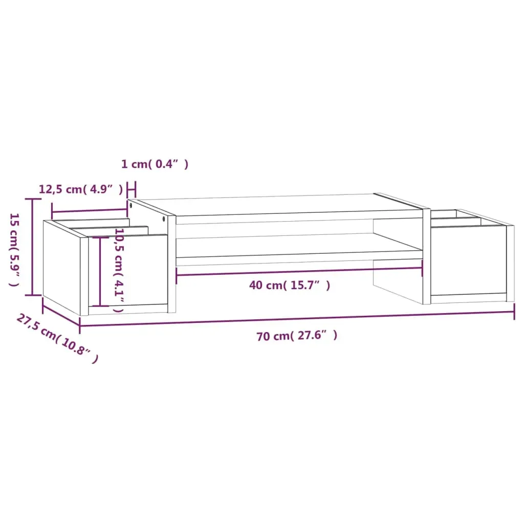 Monitor Stand Solid Wood Pine Price