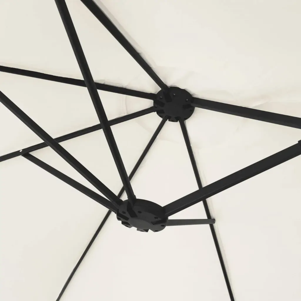 Double-Head Parasol with LEDs 449x245 cm Price