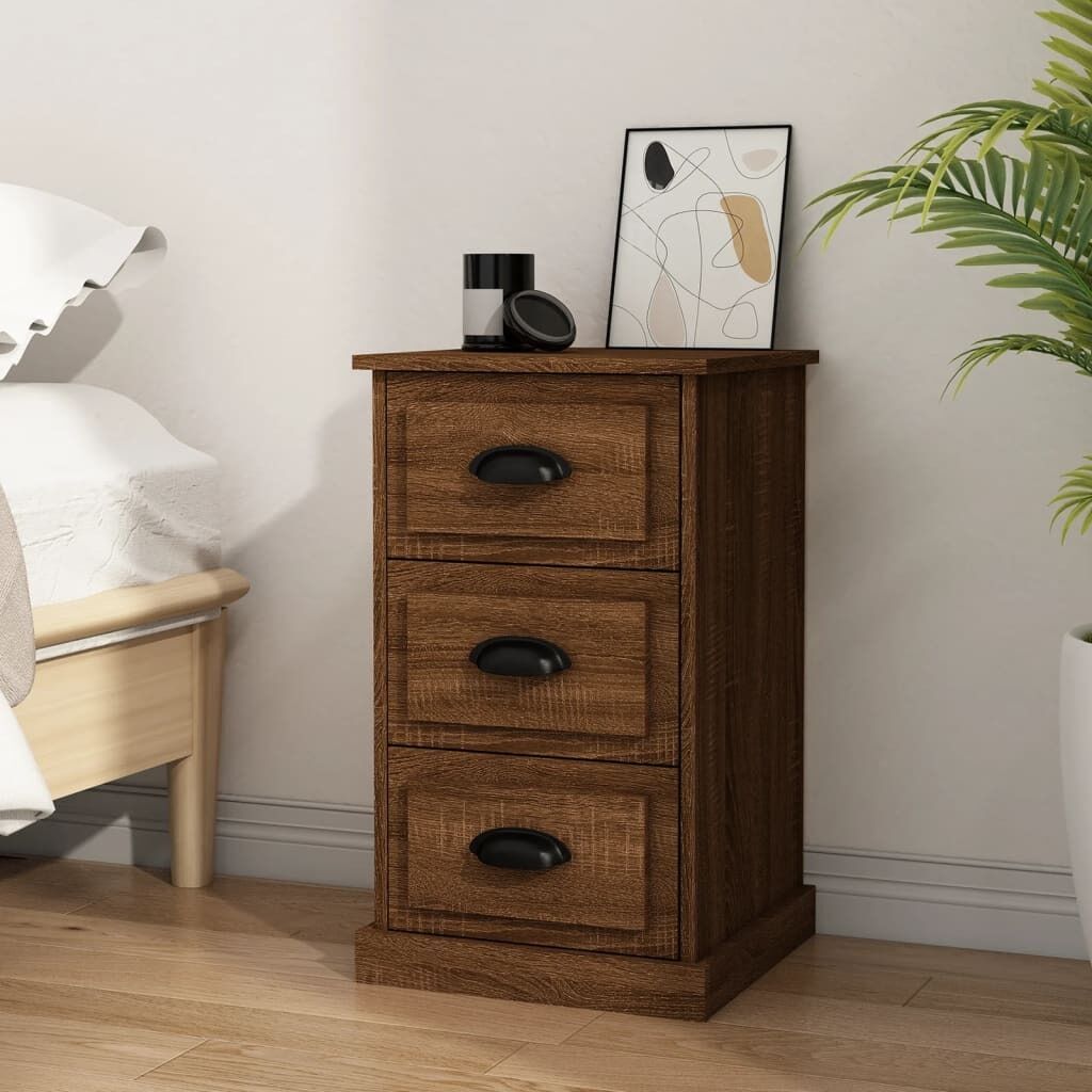 Bedside Cabinet 39x39x67 cm Engineered Wood Price