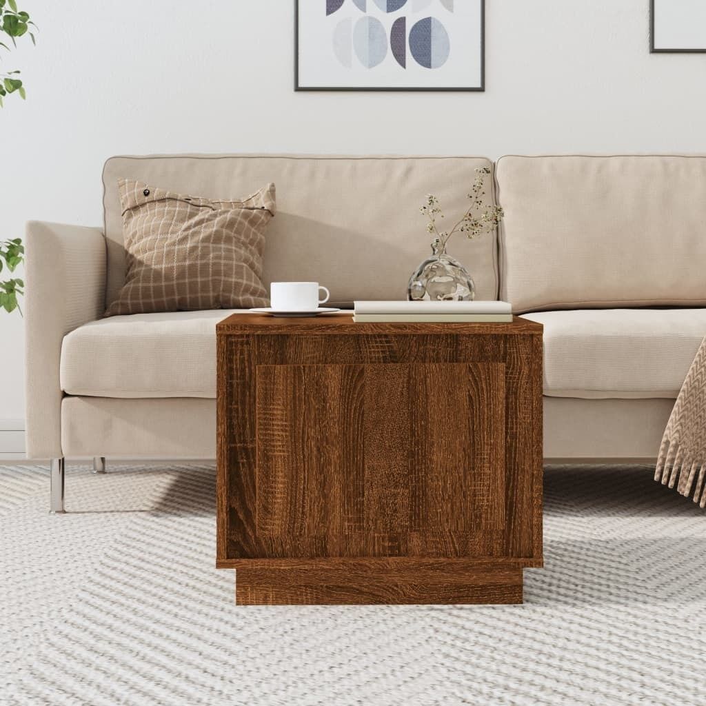 Coffee Table 51x50x44 cm Engineered Wood Price