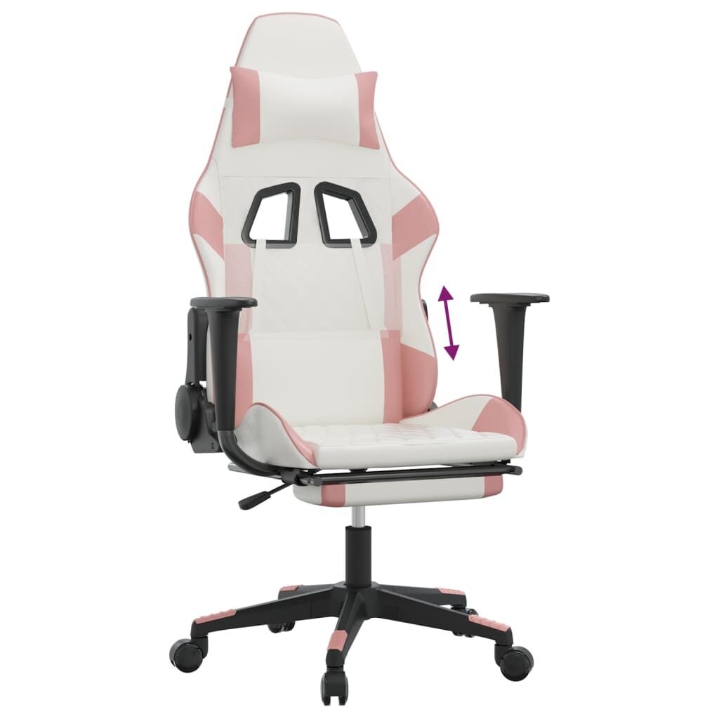 Gaming Chair with Footrest Faux Leather Price