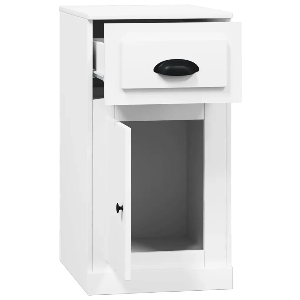 Side Cabinet with Drawer 40x50x75 cm Engineered Wood Price