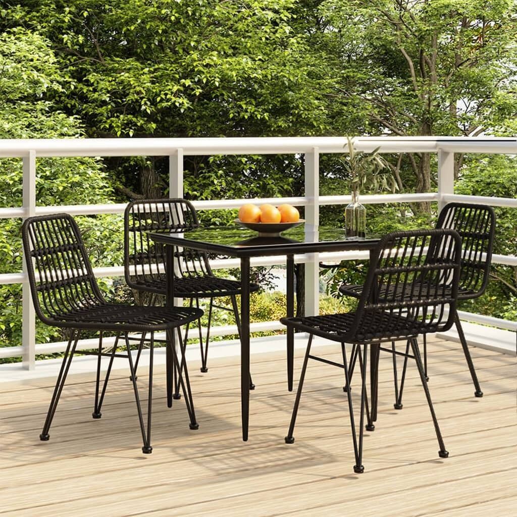 Garden Dining Set Poly Rattan Price