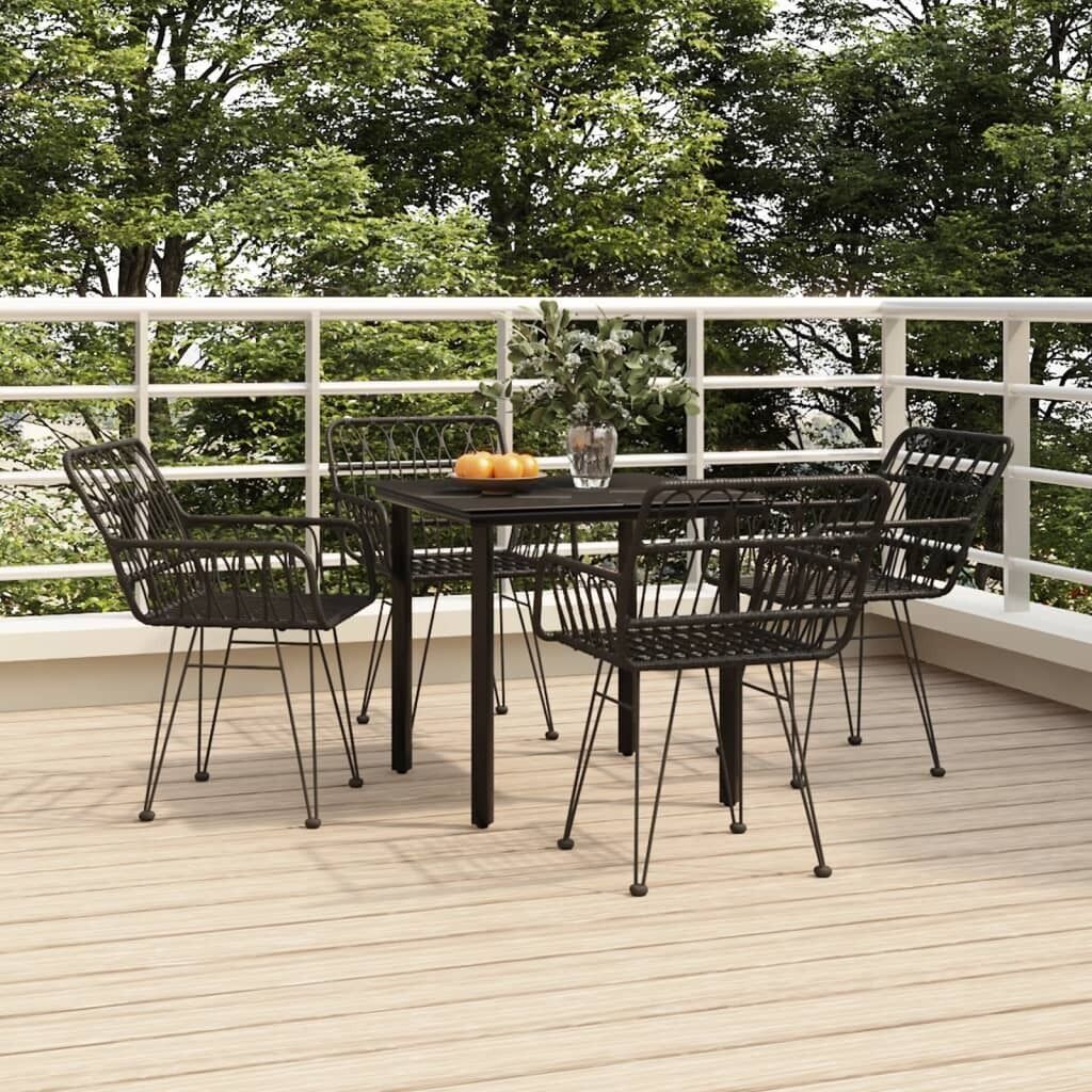 Garden Dining Set Poly Rattan Price