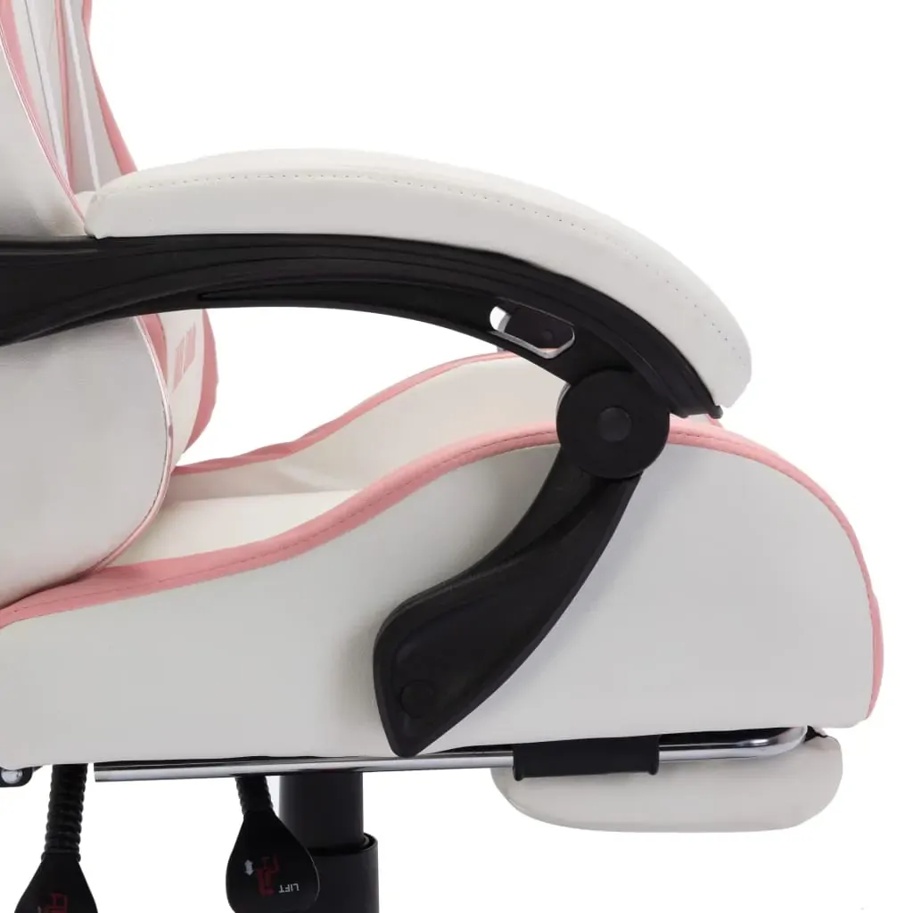 Racing Chair with RGB LED Lights Faux Leather Price
