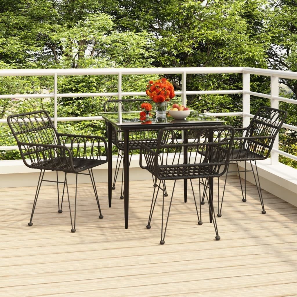 Garden Dining Set Poly Rattan Price