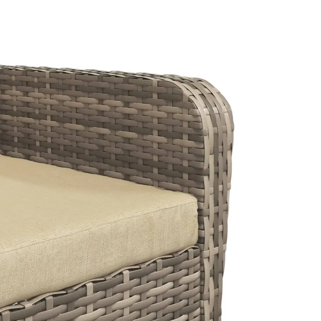 Garden Chair with Footstool Poly Rattan Price