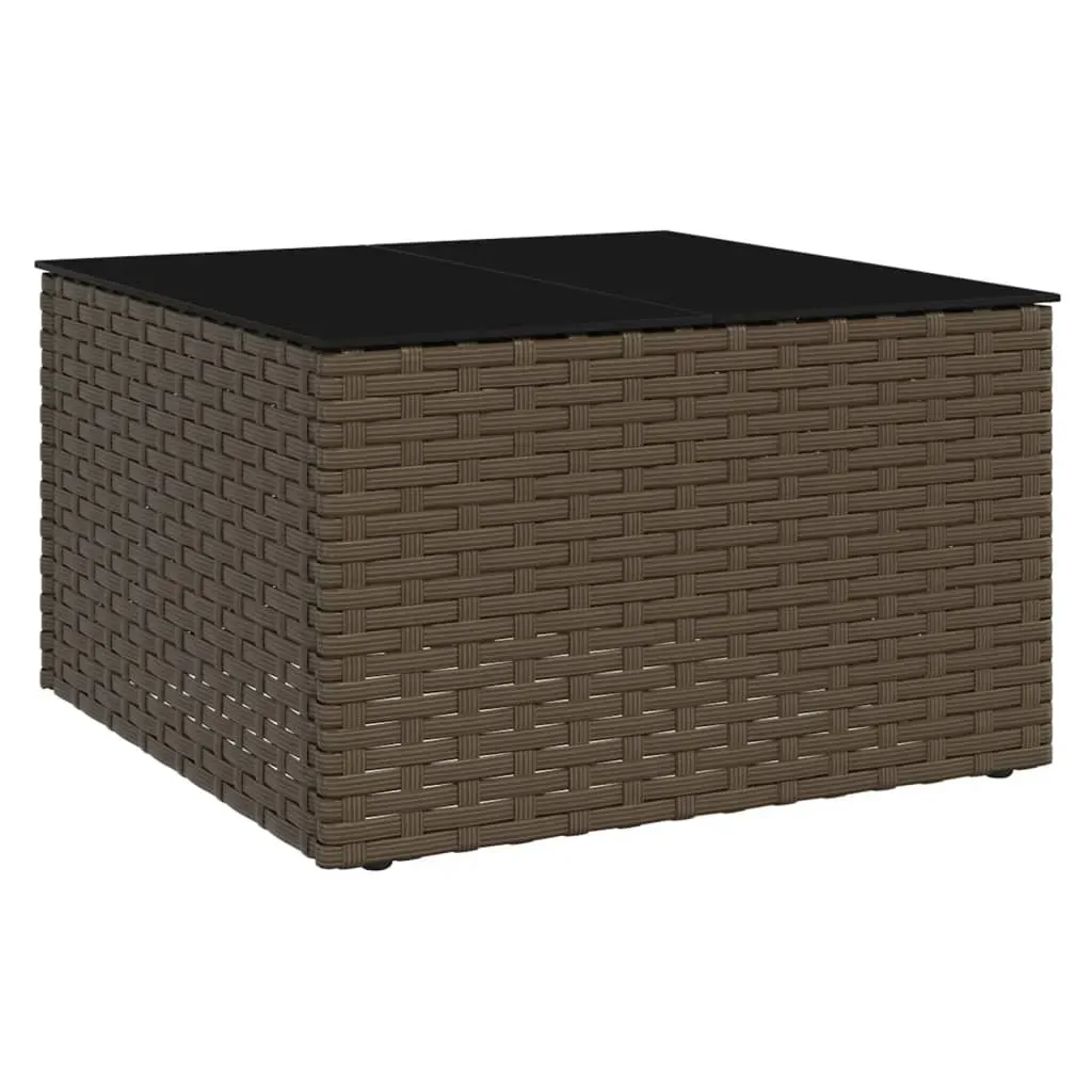 2 Piece Garden Lounge Set with Cushions Poly Rattan Price