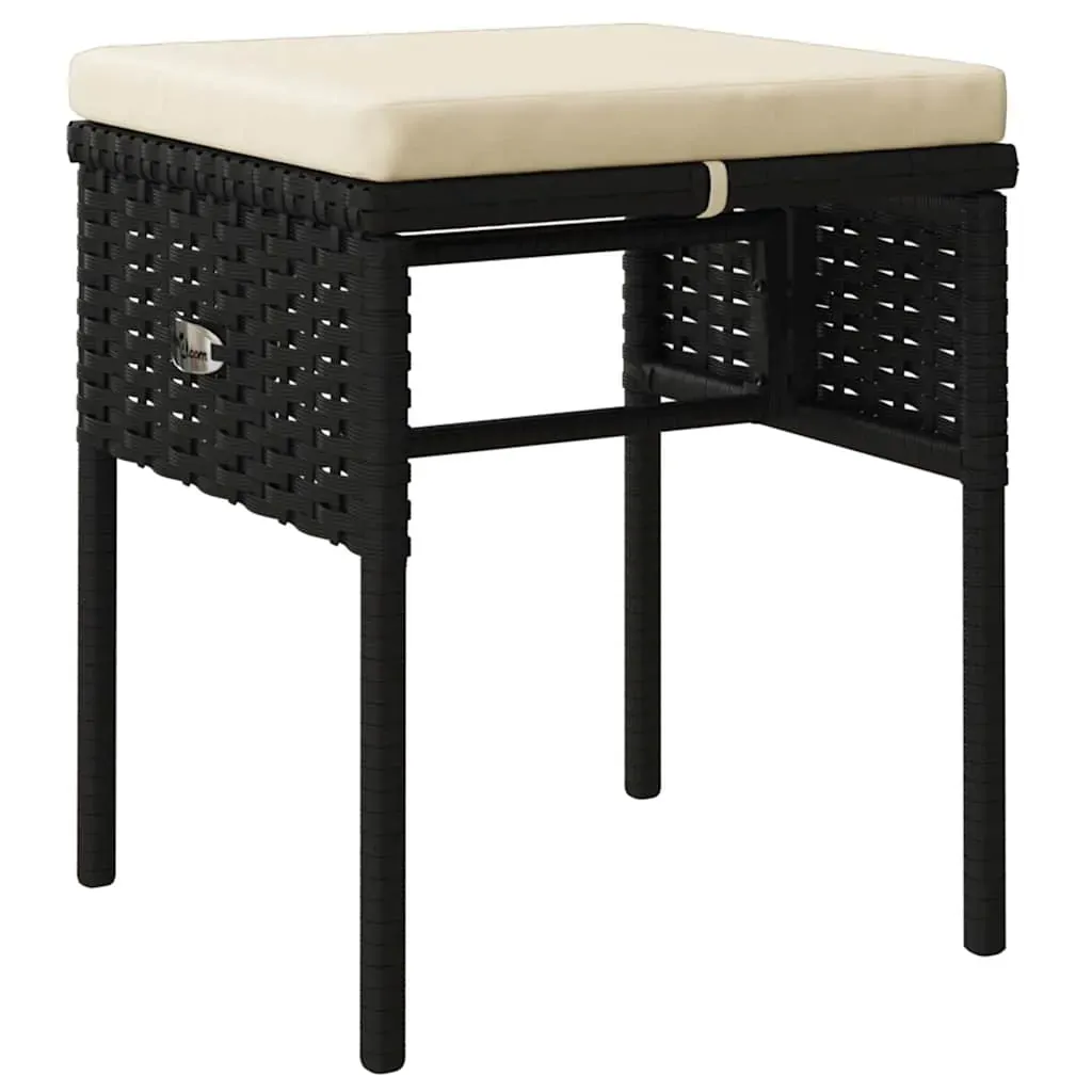 6 Piece Garden Lounge Set with Cushions Poly Rattan Price