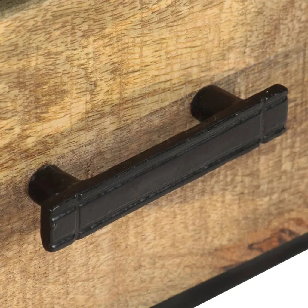 TV Cabinet 110x30x45 cm Rough Mango Wood Price