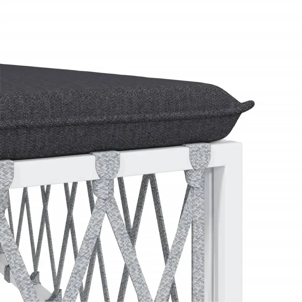 10 Piece Garden Lounge Set with Cushions Steel Price