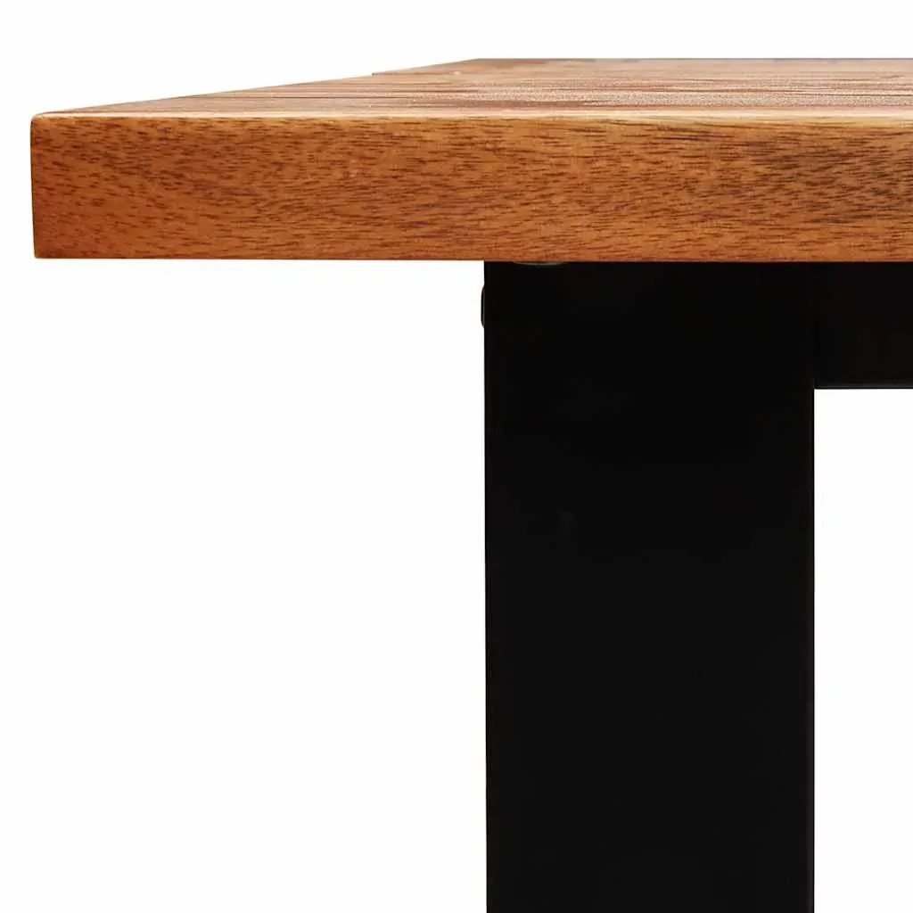 Dining Table with Live Edge Solid Wood Acacia Price