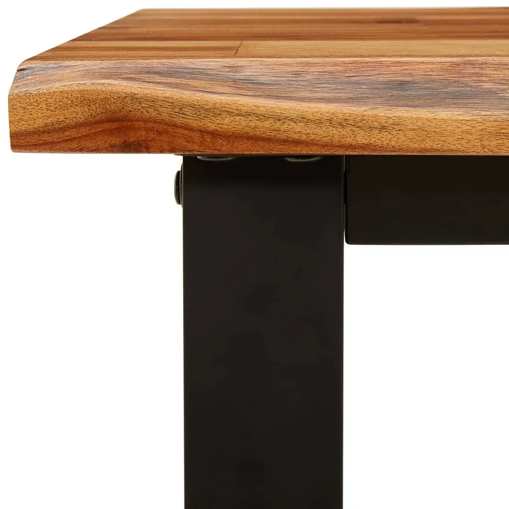 Bench with Live Edge Solid Wood Acacia Price