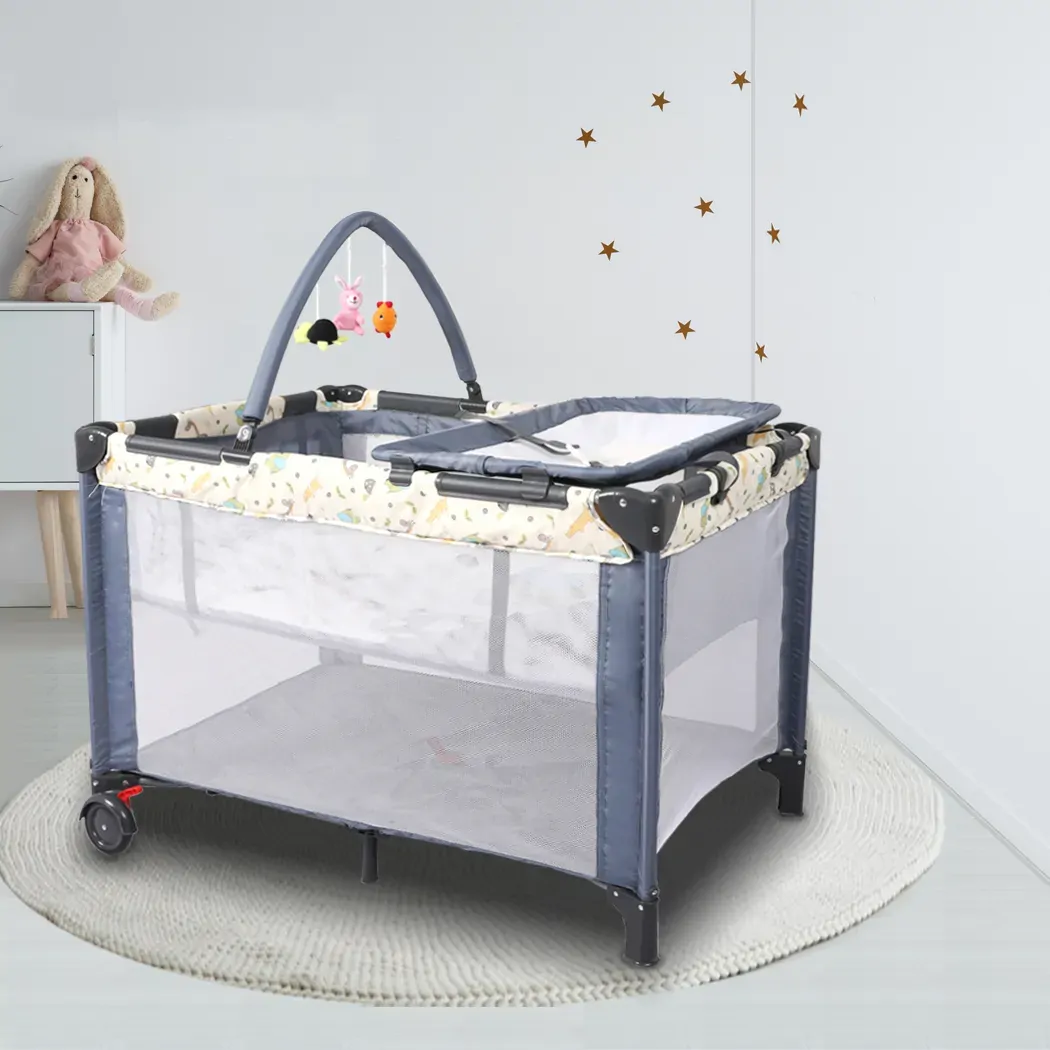 Baby Cot Bed Crib Bedding Set Bassinet Grey Price