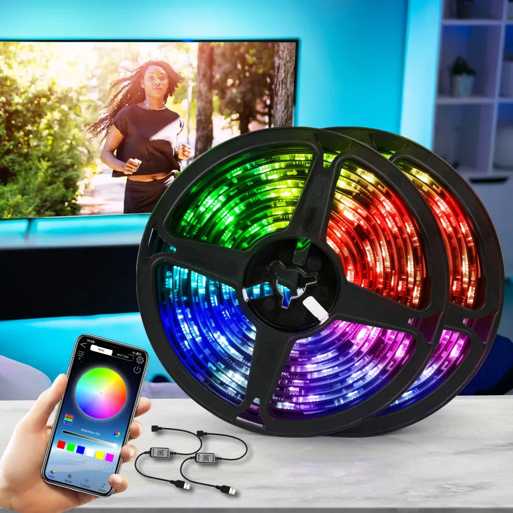 USB LED Strip Lights 10M RGB 5050 Wifi Price