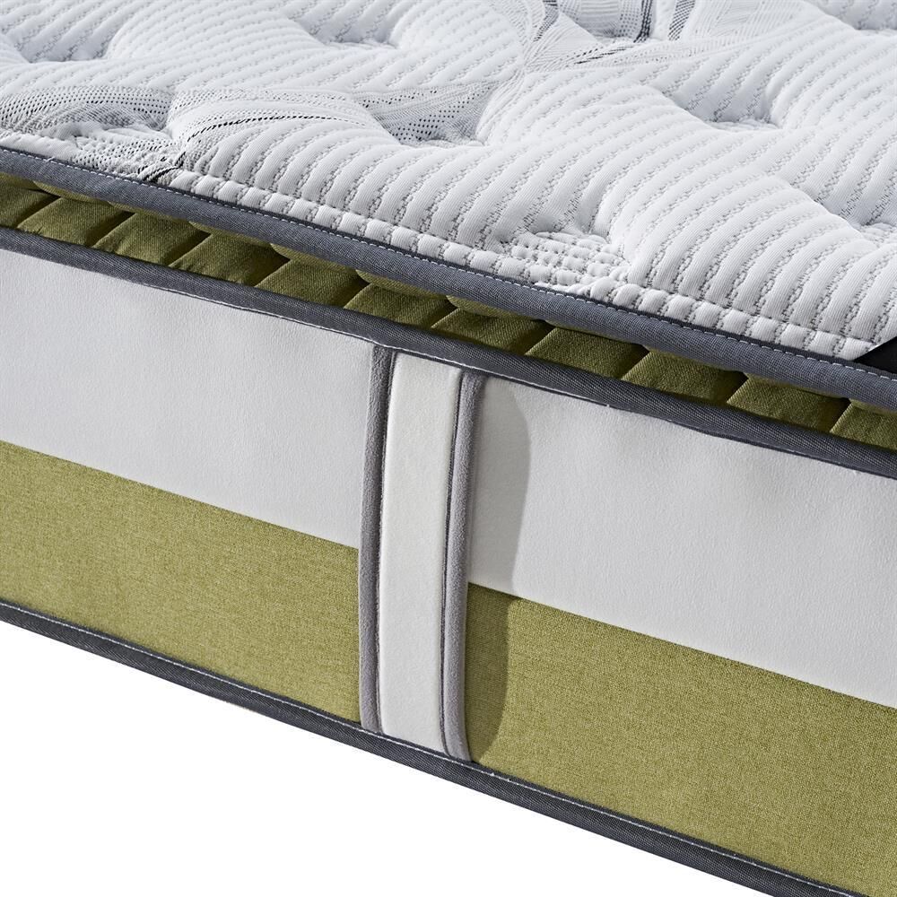 Queen Mattress Memory Pillow Top Pocket Spring Foam Medium Firm Bed Price