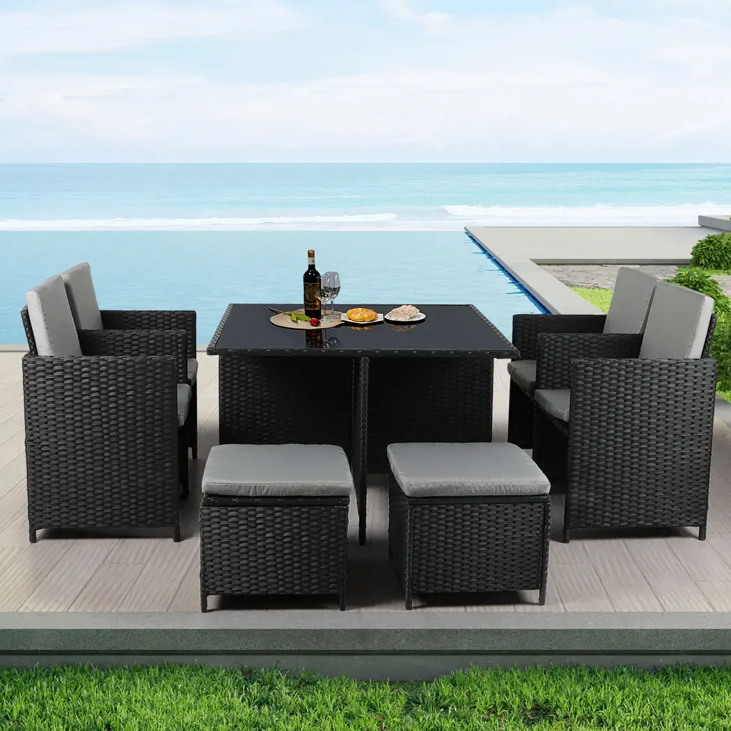 9PCS Outdoor Table Chair Set Price