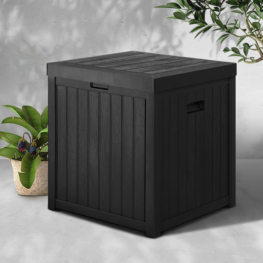 Outdoor Storage Box 195L Bench Seat Garden Deck Toy Tool Sheds Price