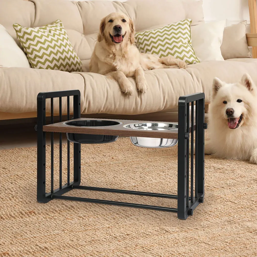 Adjustable Height Pet Feeder Elevated L Large Price